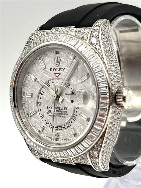 rolex sky dweller meteorite dial